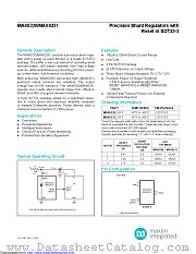 MAX6330LUR datasheet pdf MAXIM - Dallas Semiconductor