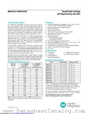 MAX6353RVUK+T datasheet pdf MAXIM - Dallas Semiconductor