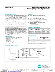 MAX6575LZUT+ datasheet pdf MAXIM - Dallas Semiconductor