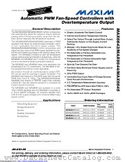 MAX6643LBBAEE+T datasheet pdf MAXIM - Dallas Semiconductor
