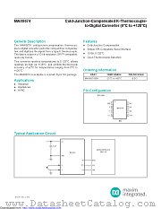 MAX6674ISA+T datasheet pdf MAXIM - Dallas Semiconductor