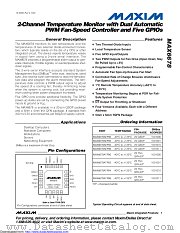 MAX6678AEP92+ datasheet pdf MAXIM - Dallas Semiconductor