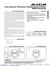 MAX6691MUB+T datasheet pdf MAXIM - Dallas Semiconductor