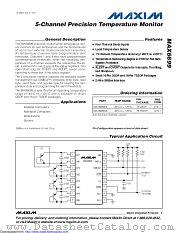MAX6699EE34+T datasheet pdf MAXIM - Dallas Semiconductor