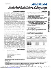 MAX6734AKAWGD3+ datasheet pdf MAXIM - Dallas Semiconductor
