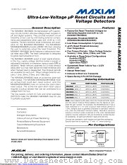 MAX6842HUKD0+T datasheet pdf MAXIM - Dallas Semiconductor