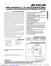 MAX6851AEE datasheet pdf MAXIM - Dallas Semiconductor