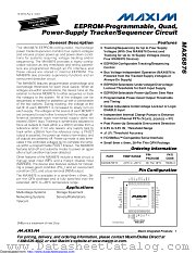 MAX6876 datasheet pdf MAXIM - Dallas Semiconductor