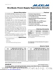 MAX6887AETE+T datasheet pdf MAXIM - Dallas Semiconductor