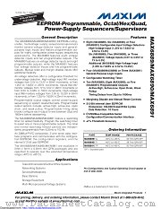 MAX6889ETJ+T datasheet pdf MAXIM - Dallas Semiconductor