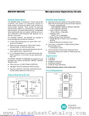 MAX695CPE+ datasheet pdf MAXIM - Dallas Semiconductor