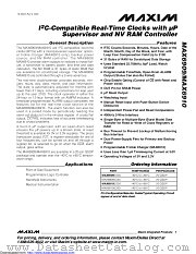 MAX6909EO30 datasheet pdf MAXIM - Dallas Semiconductor