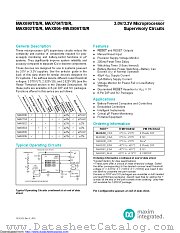 MAX804TCPA+ datasheet pdf MAXIM - Dallas Semiconductor
