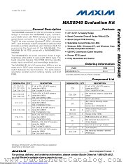 MAX6948EVKIT+ datasheet pdf MAXIM - Dallas Semiconductor