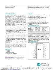 MAX697MLP/883B datasheet pdf MAXIM - Dallas Semiconductor