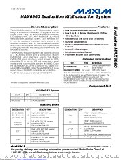 MAX6960EVKIT datasheet pdf MAXIM - Dallas Semiconductor