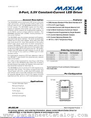 MAX6968APE datasheet pdf MAXIM - Dallas Semiconductor