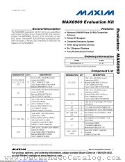 MAX6969EVKIT datasheet pdf MAXIM - Dallas Semiconductor