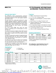 MAX7319AEE+ datasheet pdf MAXIM - Dallas Semiconductor