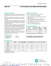MAX7320ATE+T datasheet pdf MAXIM - Dallas Semiconductor