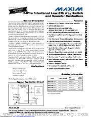 MAX7349AEG+T datasheet pdf MAXIM - Dallas Semiconductor