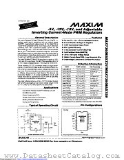 MAX736CWE+T datasheet pdf MAXIM - Dallas Semiconductor