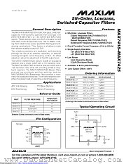 MAX7422CUA+T datasheet pdf MAXIM - Dallas Semiconductor