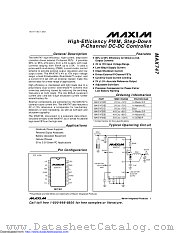 MAX747CPD+ datasheet pdf MAXIM - Dallas Semiconductor