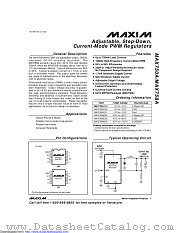 MAX758AEPA+ datasheet pdf MAXIM - Dallas Semiconductor