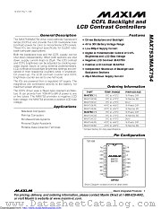 MAX754ESE+ datasheet pdf MAXIM - Dallas Semiconductor