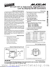 MAX770CPA+ datasheet pdf MAXIM - Dallas Semiconductor