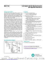 MAX77342EWE+T datasheet pdf MAXIM - Dallas Semiconductor