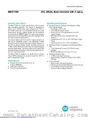 MAX77596ETBC+CMR datasheet pdf MAXIM - Dallas Semiconductor