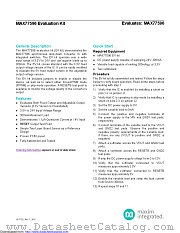 MAX77596EVKIT datasheet pdf MAXIM - Dallas Semiconductor