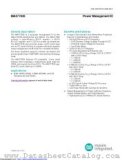 MAX77826KEWJ+T datasheet pdf MAXIM - Dallas Semiconductor