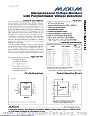 MAX8211C/W+ datasheet pdf MAXIM - Dallas Semiconductor