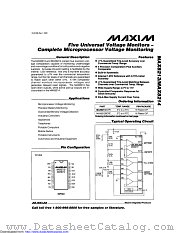 MAX8213BCPE+ datasheet pdf MAXIM - Dallas Semiconductor