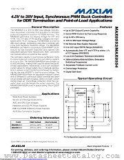 MAX8554EEE+ datasheet pdf MAXIM - Dallas Semiconductor