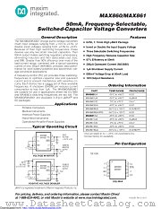 MAX860ISA-T datasheet pdf MAXIM - Dallas Semiconductor