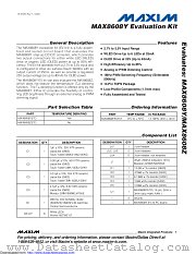 MAX8608YEVKIT datasheet pdf MAXIM - Dallas Semiconductor