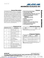 MAX8625AEVKIT datasheet pdf MAXIM - Dallas Semiconductor