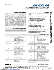 MAX8631XEVKIT datasheet pdf MAXIM - Dallas Semiconductor