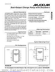 MAX864EEE-T datasheet pdf MAXIM - Dallas Semiconductor