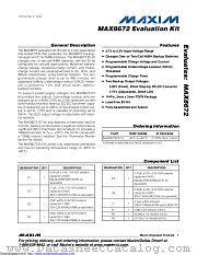 MAX8672EVKIT+ datasheet pdf MAXIM - Dallas Semiconductor