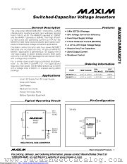 MAX870EUK+ datasheet pdf MAXIM - Dallas Semiconductor