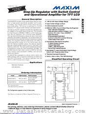 MAX8758ETG+T datasheet pdf MAXIM - Dallas Semiconductor