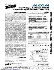 MAX8804ZETA+T datasheet pdf MAXIM - Dallas Semiconductor