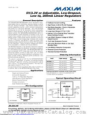 MAX884CSA+ datasheet pdf MAXIM - Dallas Semiconductor