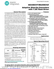 MAX8834ZEWP+T datasheet pdf MAXIM - Dallas Semiconductor
