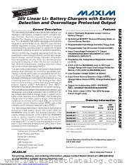 MAX8845XETC+ datasheet pdf MAXIM - Dallas Semiconductor